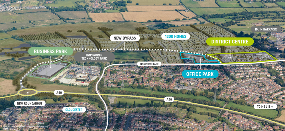 Britannia wins contract for Innsworth Park access road